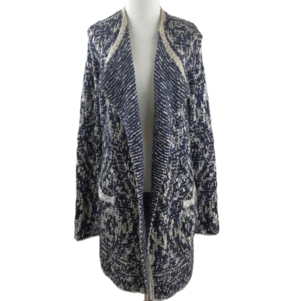 Lucky Brand Open Front Sweater Cardigan m